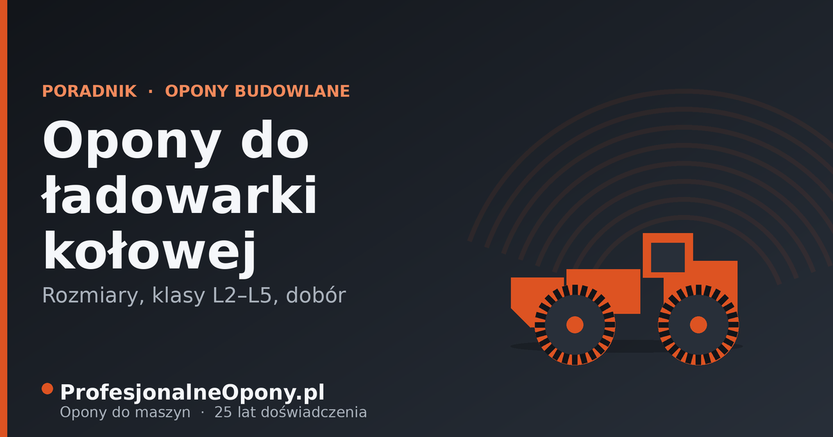 Opony do ładowarek kołowych — pełny przewodnik po klasach TRA i wyborze marki